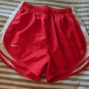 Red Nike Dri Fit Shorts